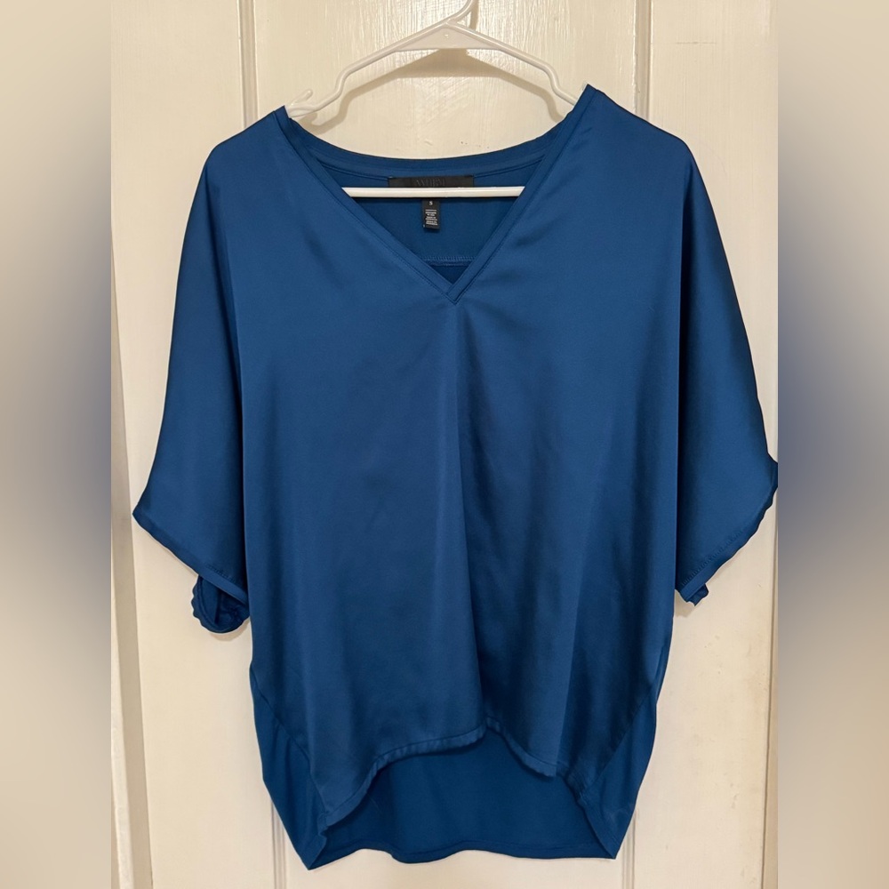 WHBM poncho style shirt
